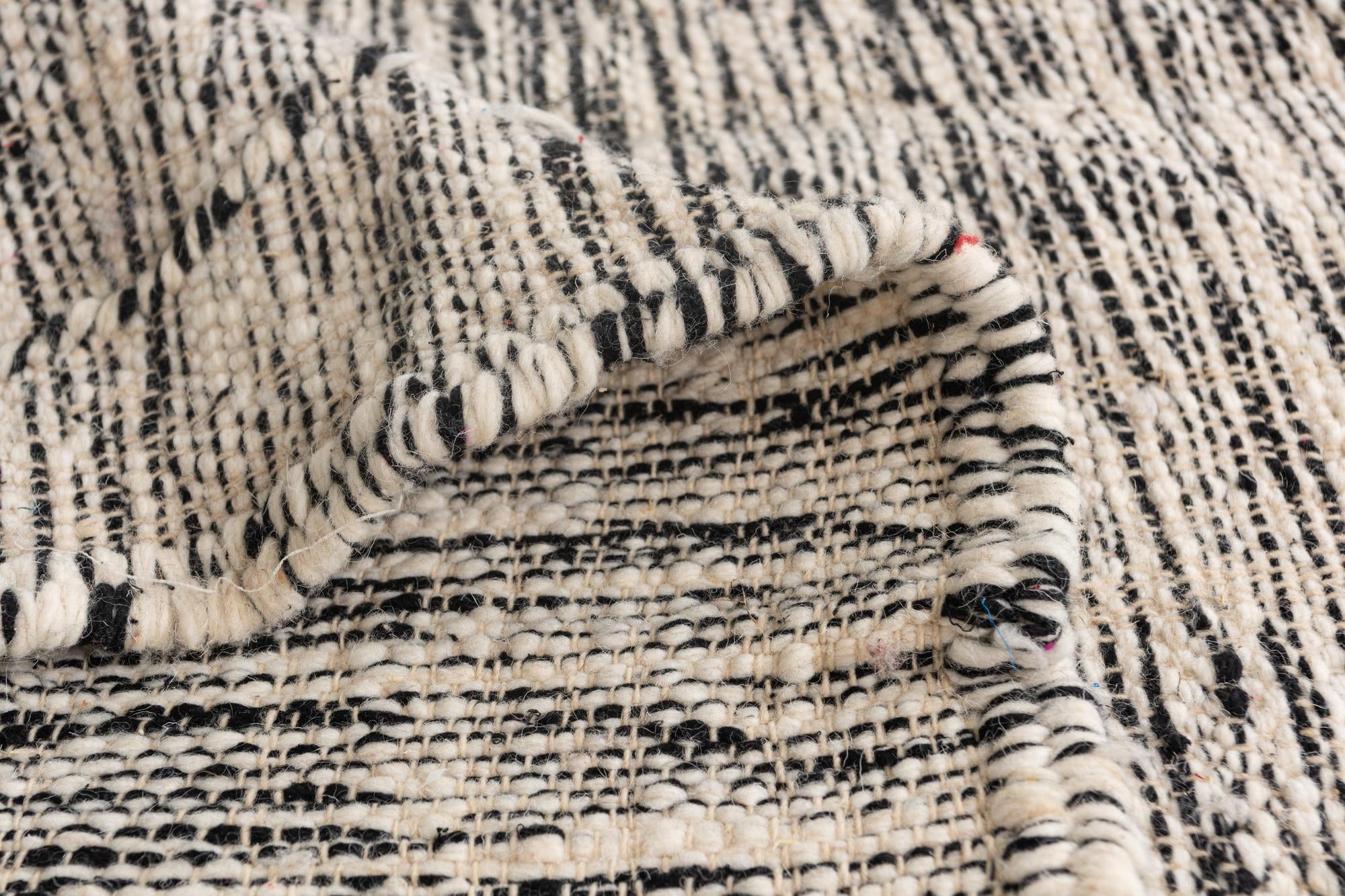 9' 6 x 12' 9 Hand Knotted Moroccan Wool Rug