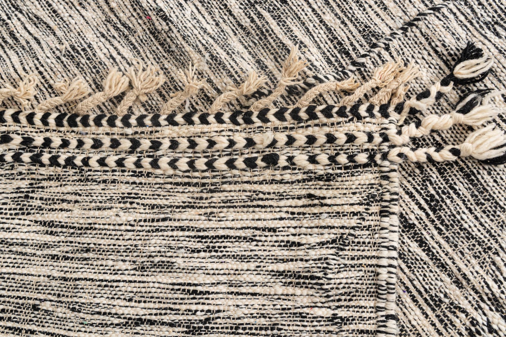 9' 6 x 12' 9 Hand Knotted Moroccan Wool Rug