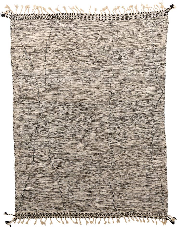 Detail image of 9' 6 x 12' 9 Hand Knotted Moroccan Wool Rug