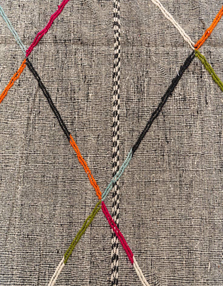 Detail image of 8' x 11' 6  Hand Knotted Moroccan Wool Rug