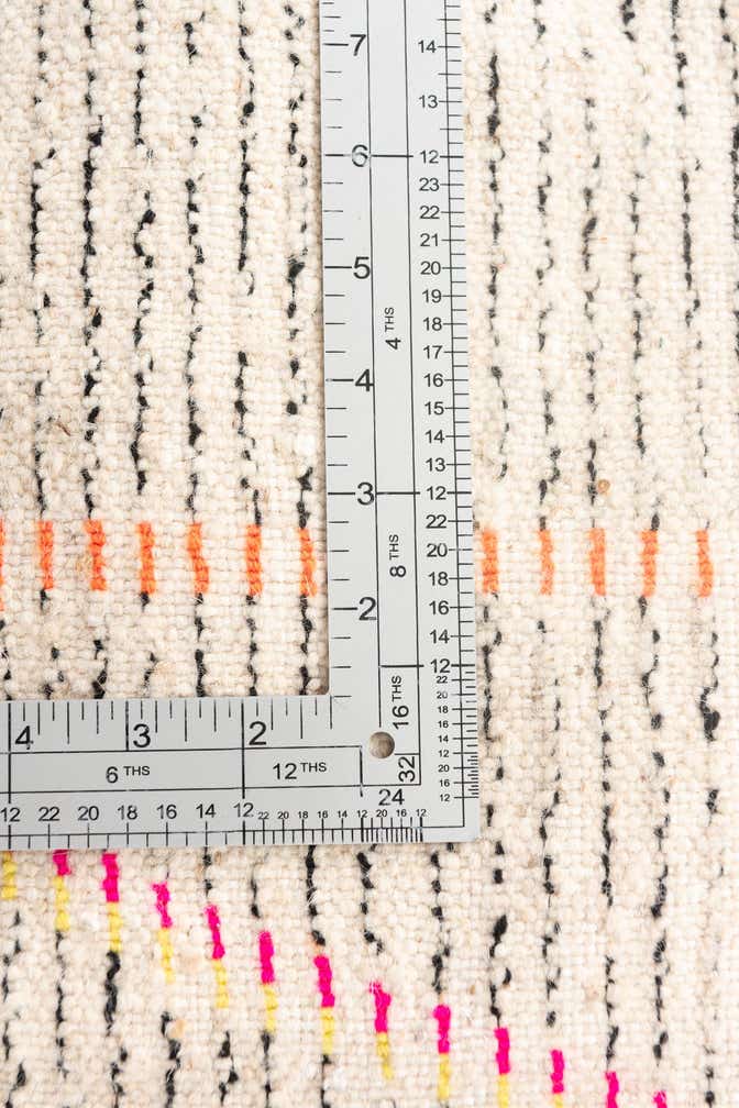 5' x 6' 7 Hand Knotted Moroccan Wool Rug