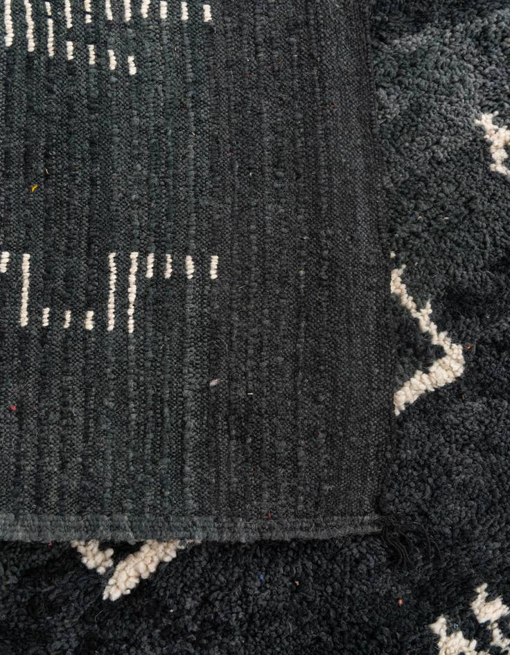 Detail image of 5' 2 x 8' 3  Hand Knotted Moroccan Wool Rug