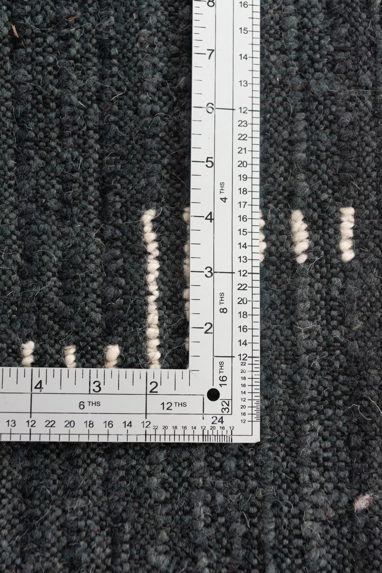 5' 2 x 8' 3 Hand Knotted Moroccan Wool Rug