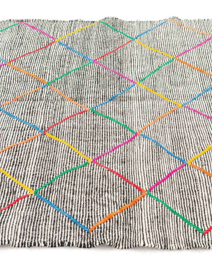 Detail image of 5' x 8' 2  Hand Knotted Moroccan Wool Rug