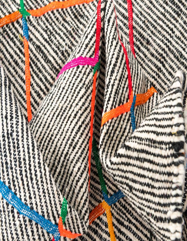 Detail image of 5' x 8' 2  Hand Knotted Moroccan Wool Rug