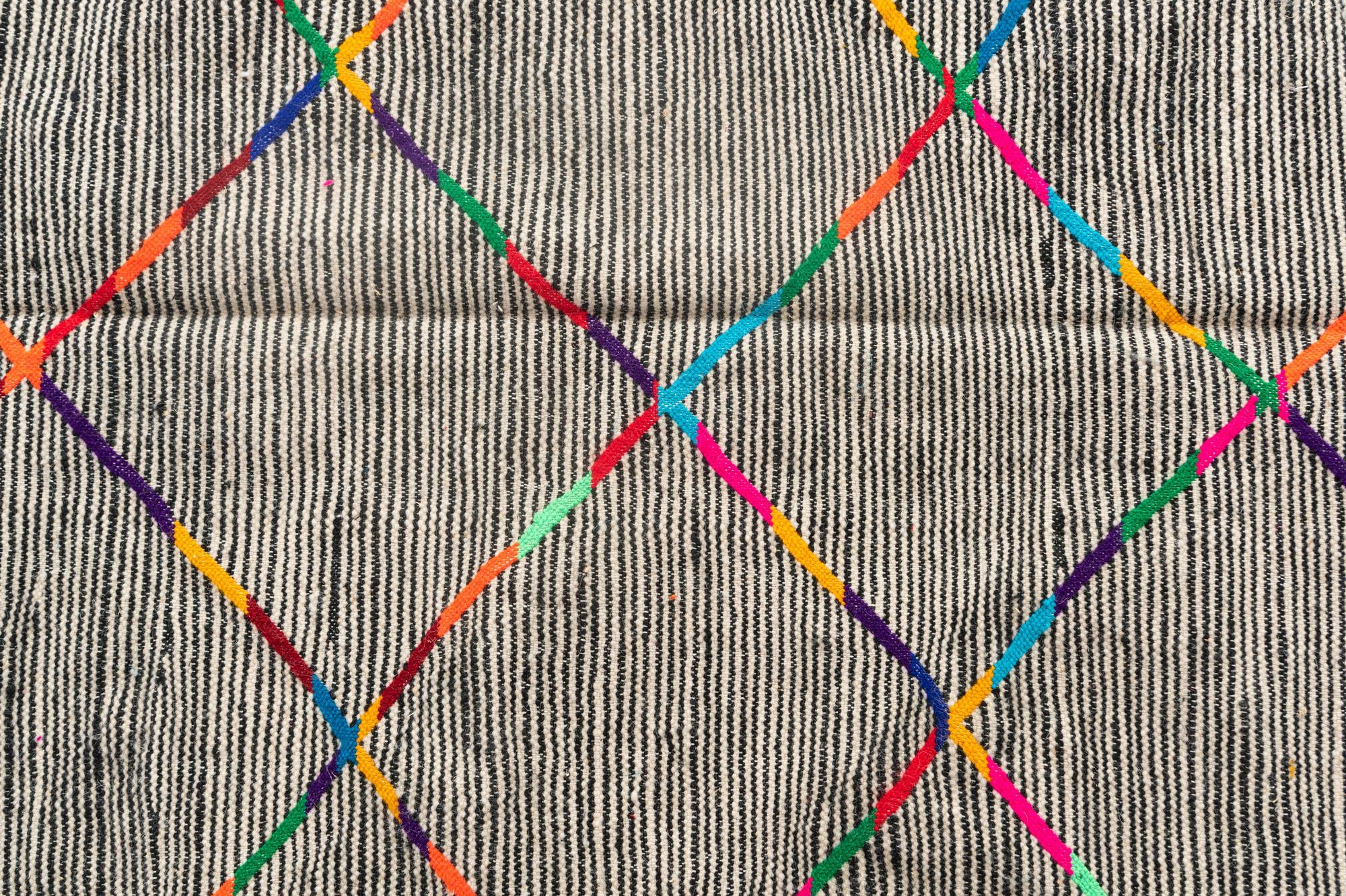 4' 10 x 8' Hand Knotted Moroccan Wool Rug
