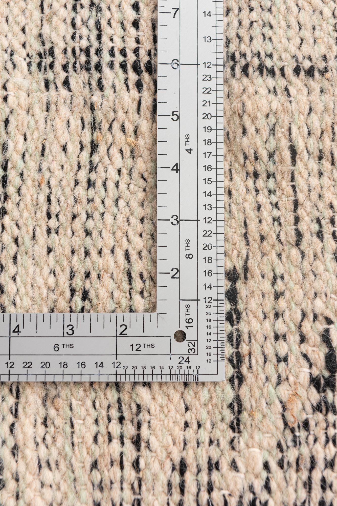 5' x 8' 3 Hand Knotted Moroccan Wool Rug