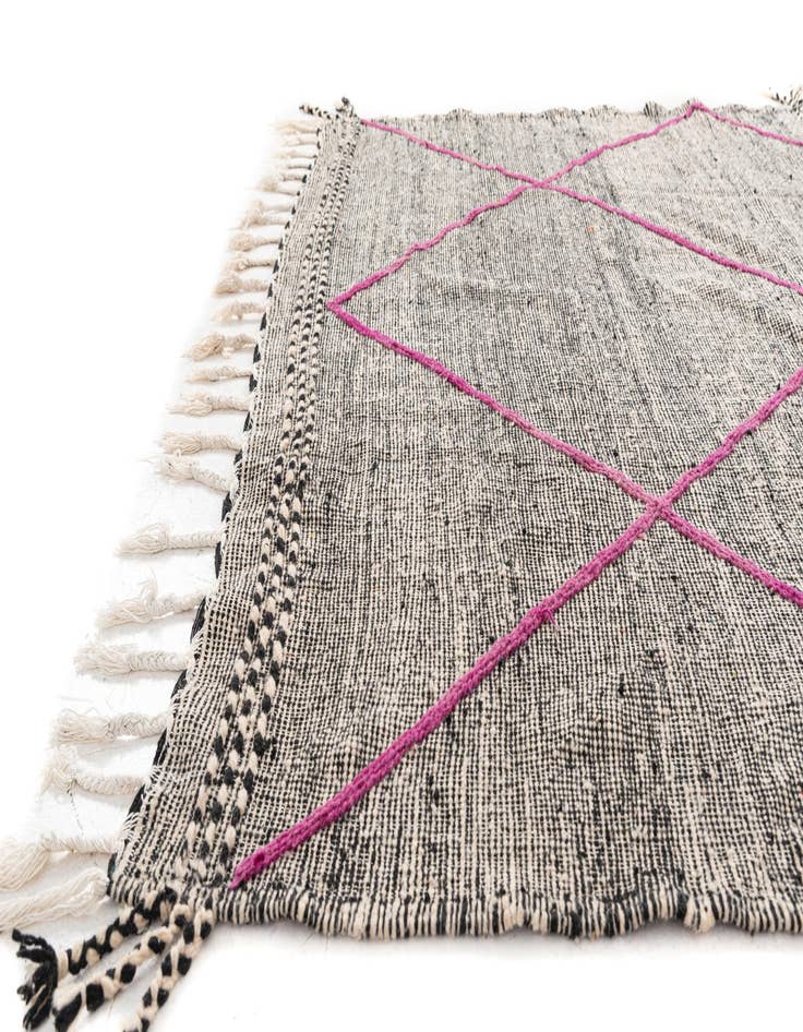 Detail image of 7' 9 x 11' 4  Hand Knotted Moroccan Wool Rug