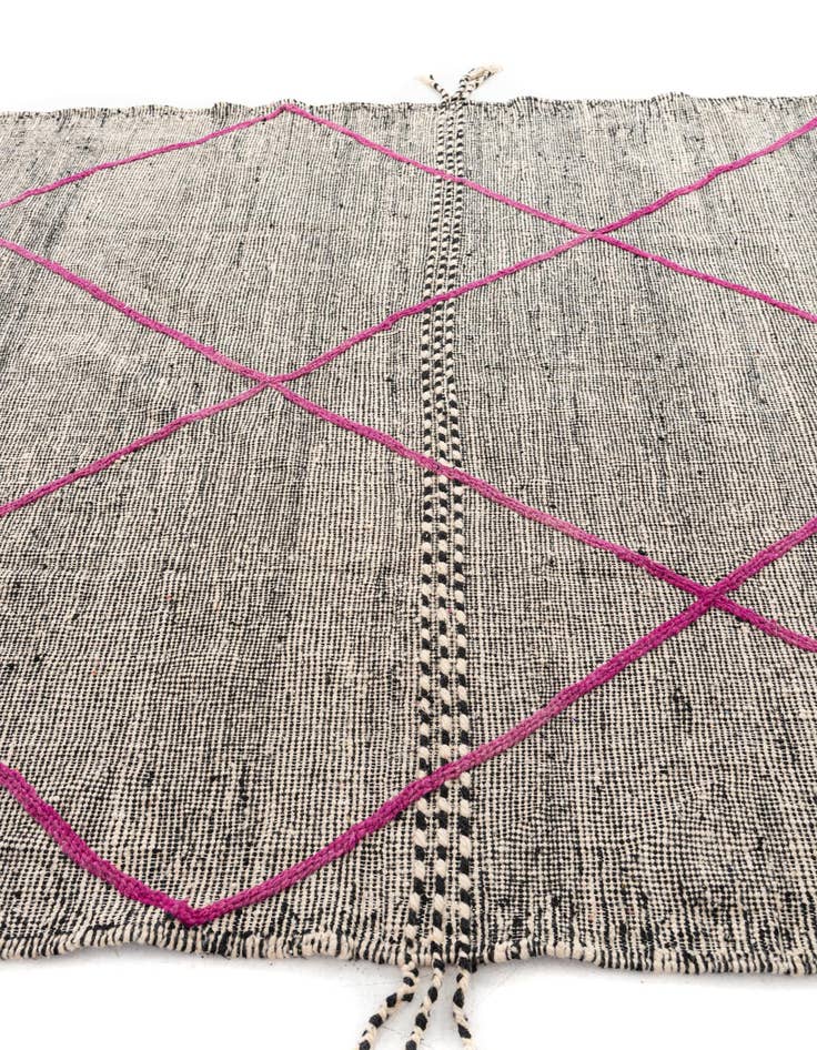 Detail image of 7' 9 x 11' 4  Hand Knotted Moroccan Wool Rug