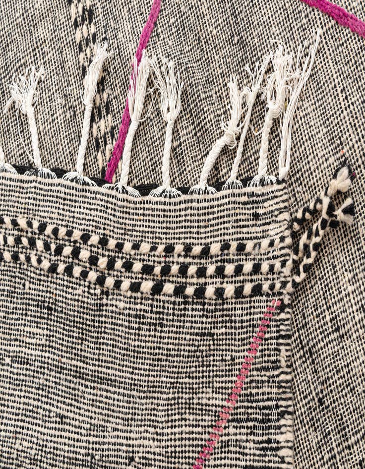 Detail image of 7' 9 x 11' 4  Hand Knotted Moroccan Wool Rug