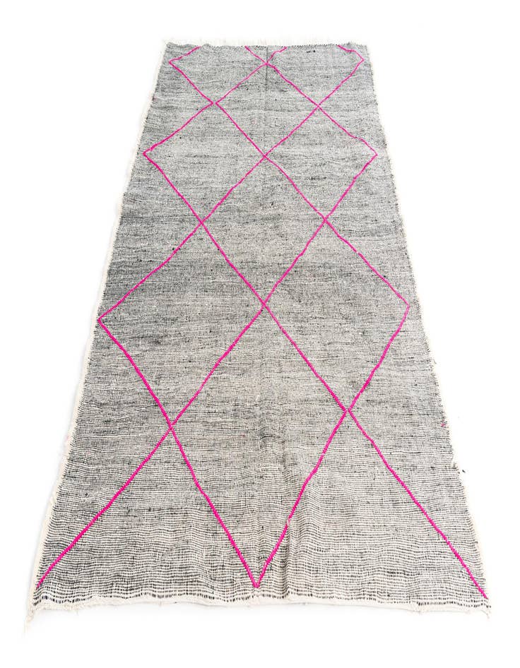 Detail image of 5' x 7' 8  Hand Knotted Moroccan Wool Rug