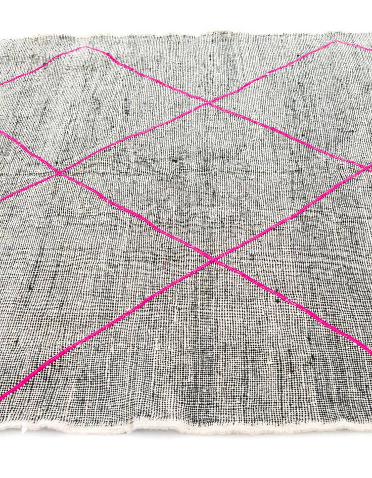 Detail image of 5' x 7' 8  Hand Knotted Moroccan Wool Rug