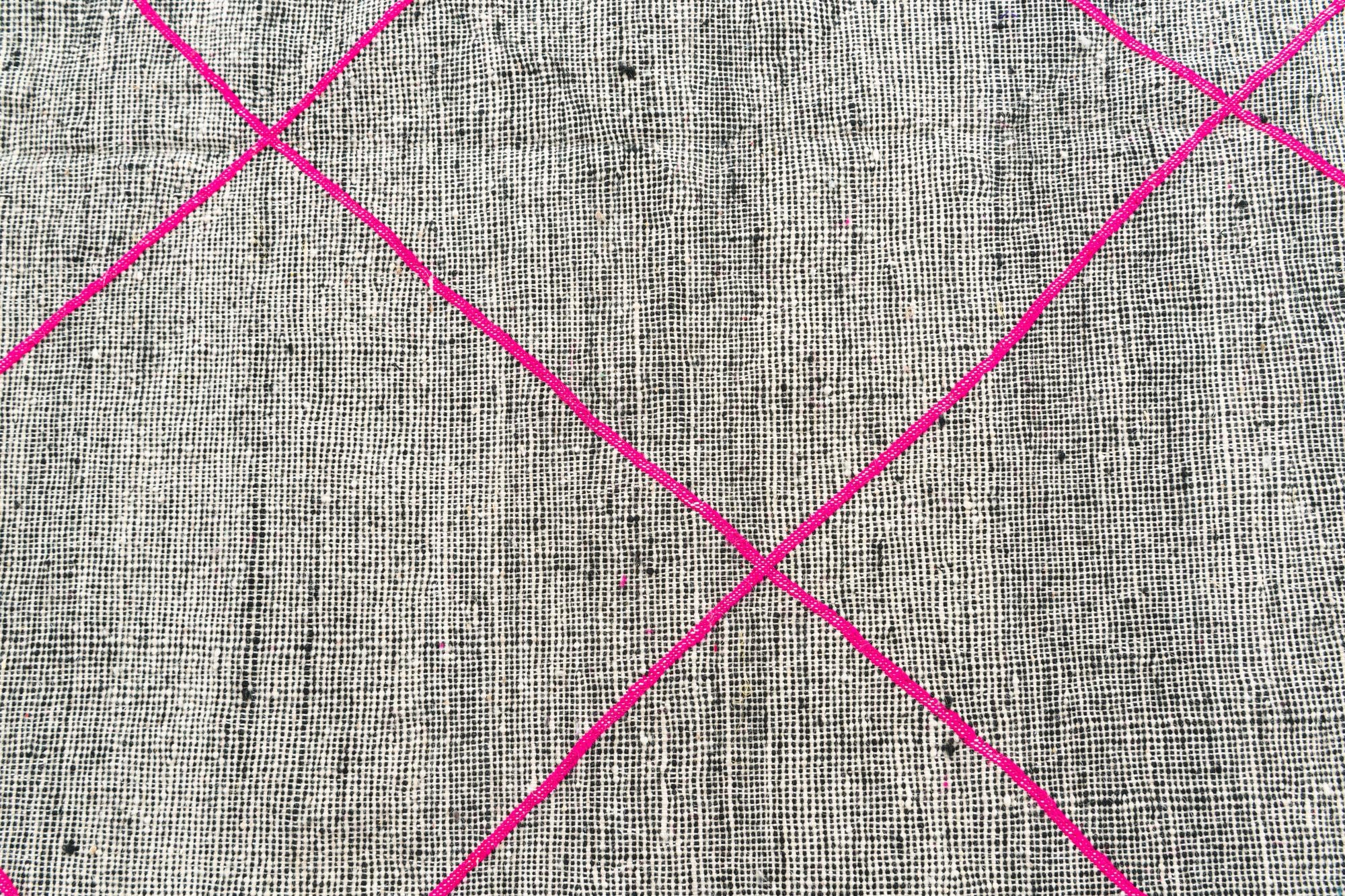 5' x 7' 8 Hand Knotted Moroccan Wool Rug