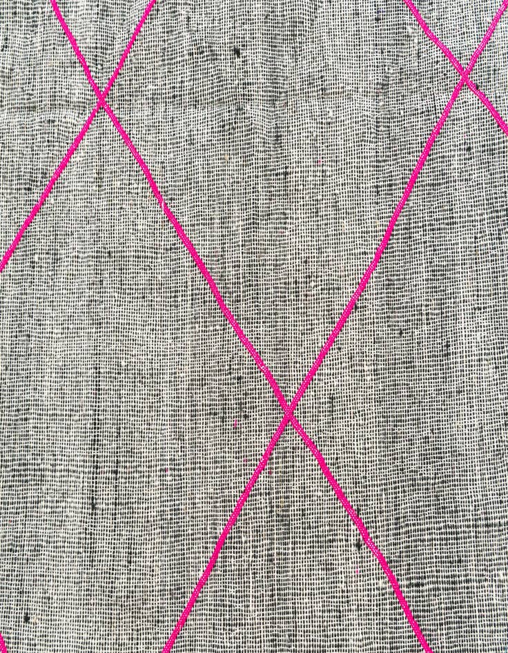 Detail image of 5' x 7' 8  Hand Knotted Moroccan Wool Rug