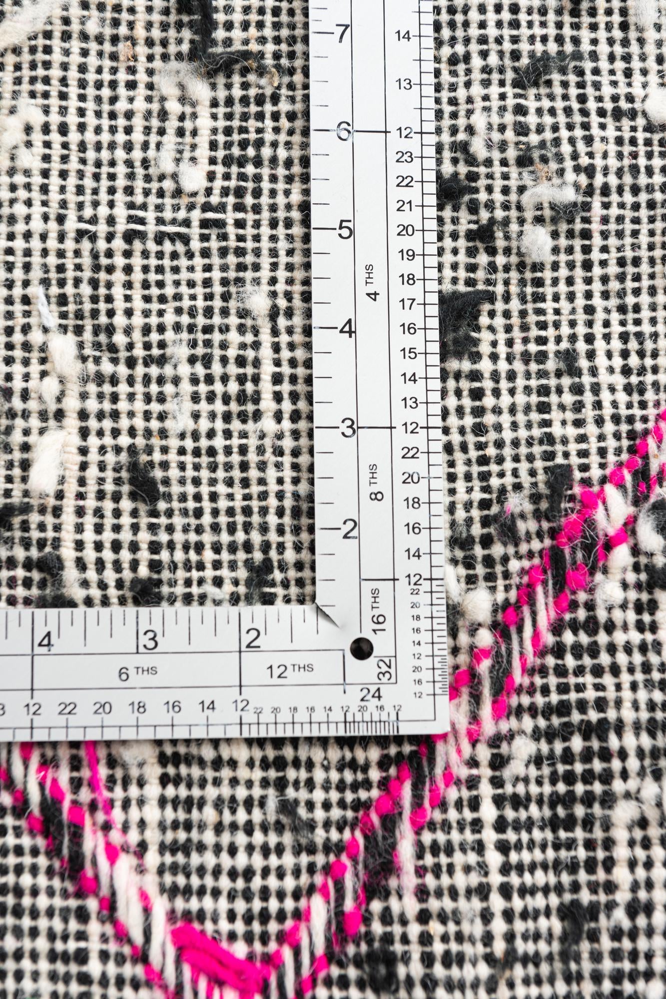 5' x 7' 8 Hand Knotted Moroccan Wool Rug