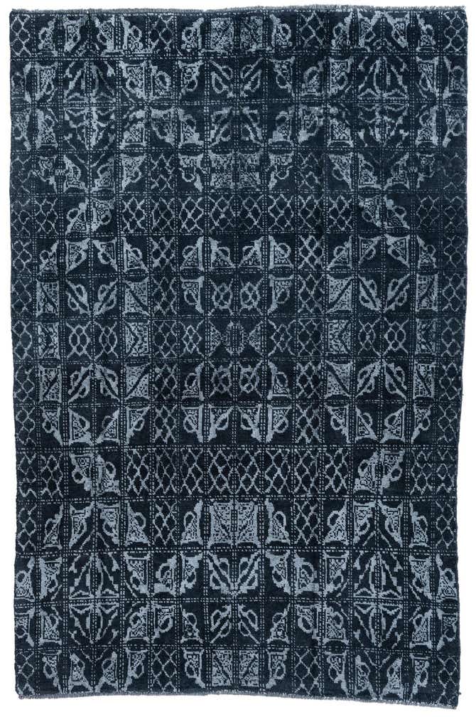 6' x 9' Hand Knotted Moroccan Rug