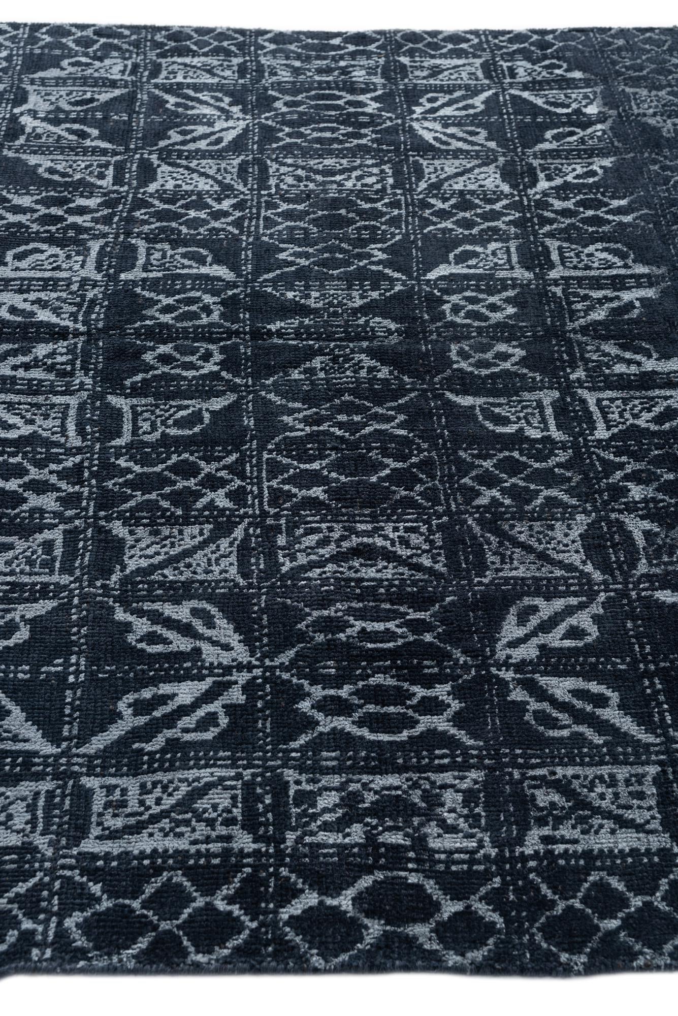 5' 10 x 8' 10 Hand Knotted Moroccan Rug