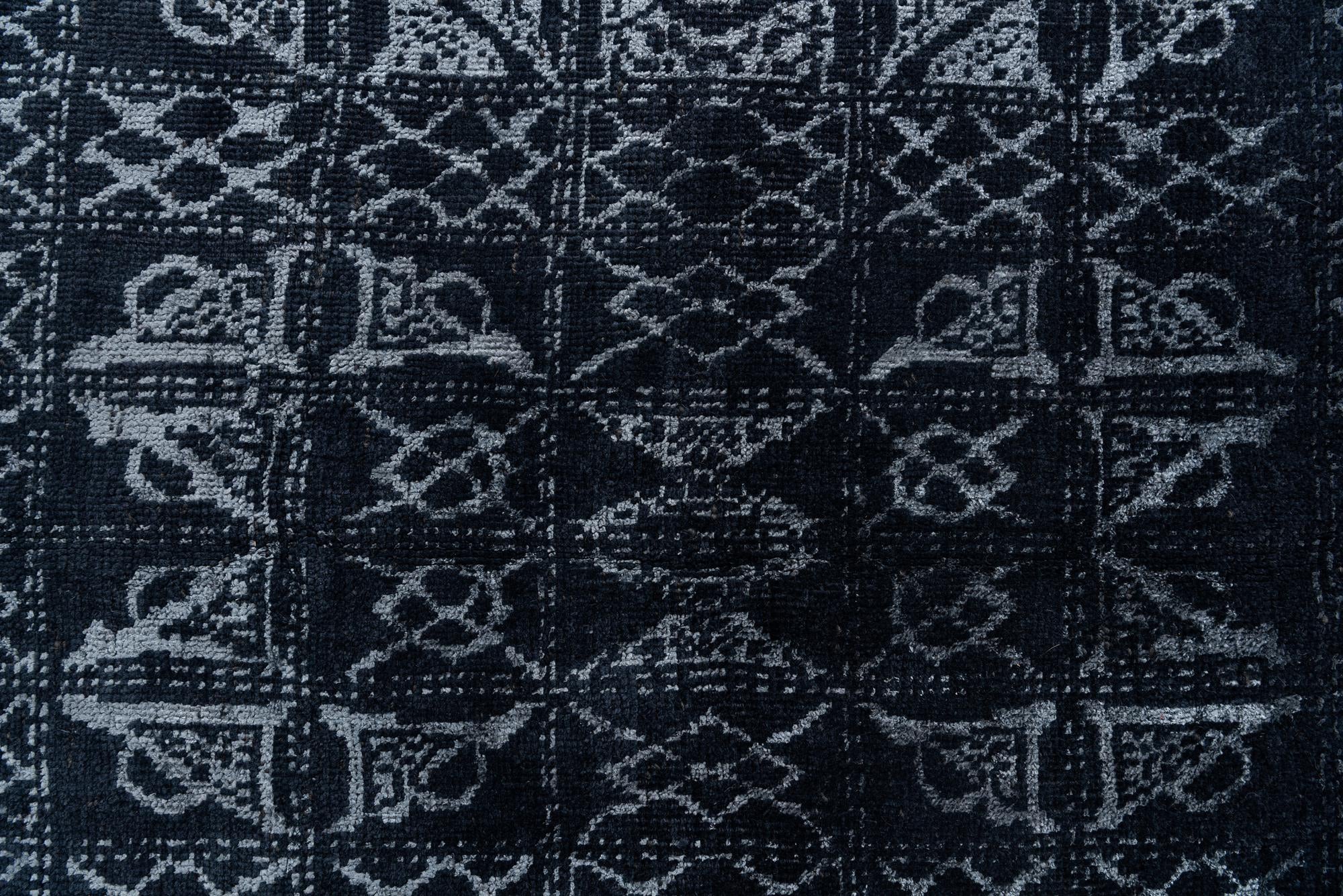 5' 10 x 8' 10 Hand Knotted Moroccan Rug