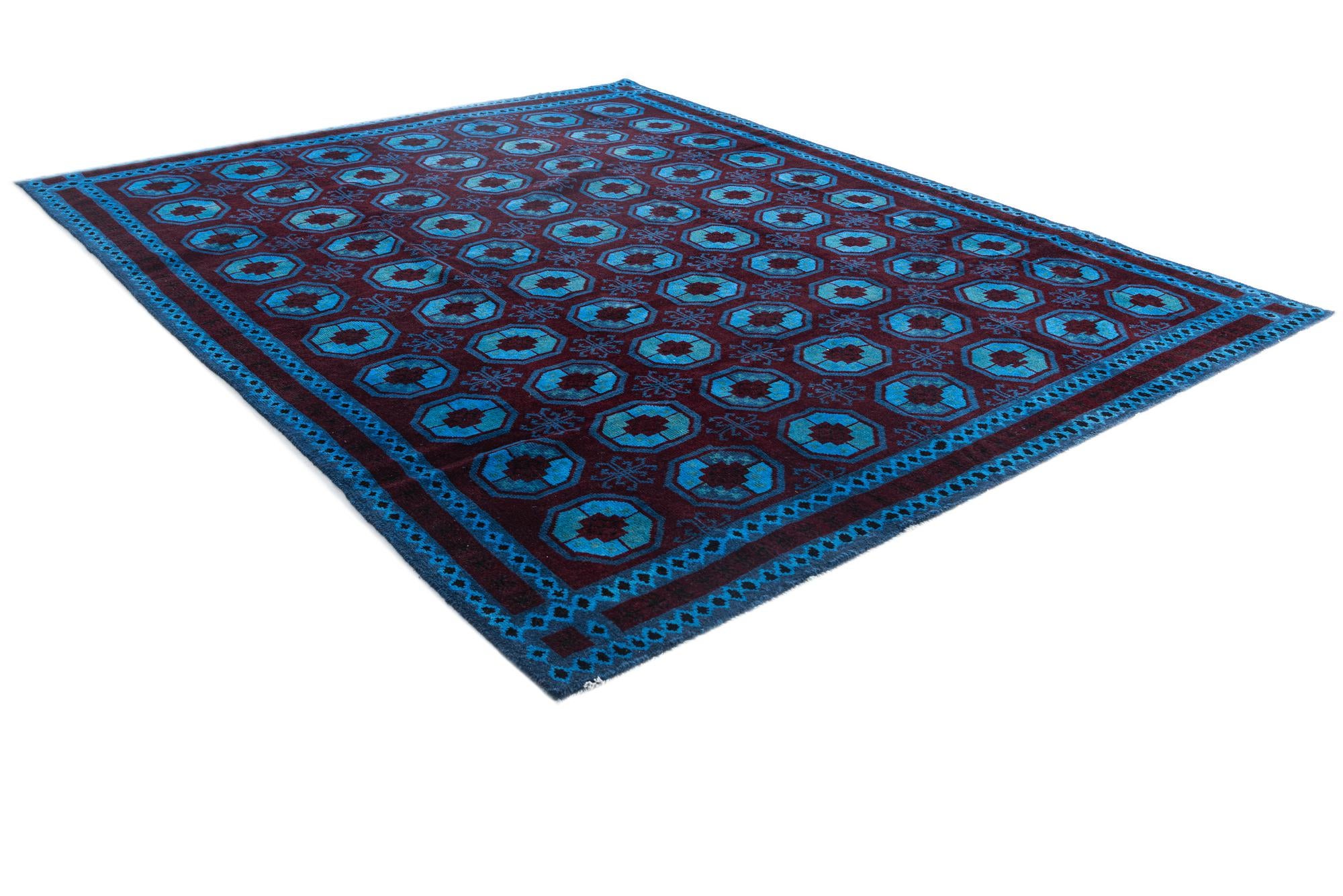 8' 2 x 10' 1 Hand Knotted Moroccan Wool Rug