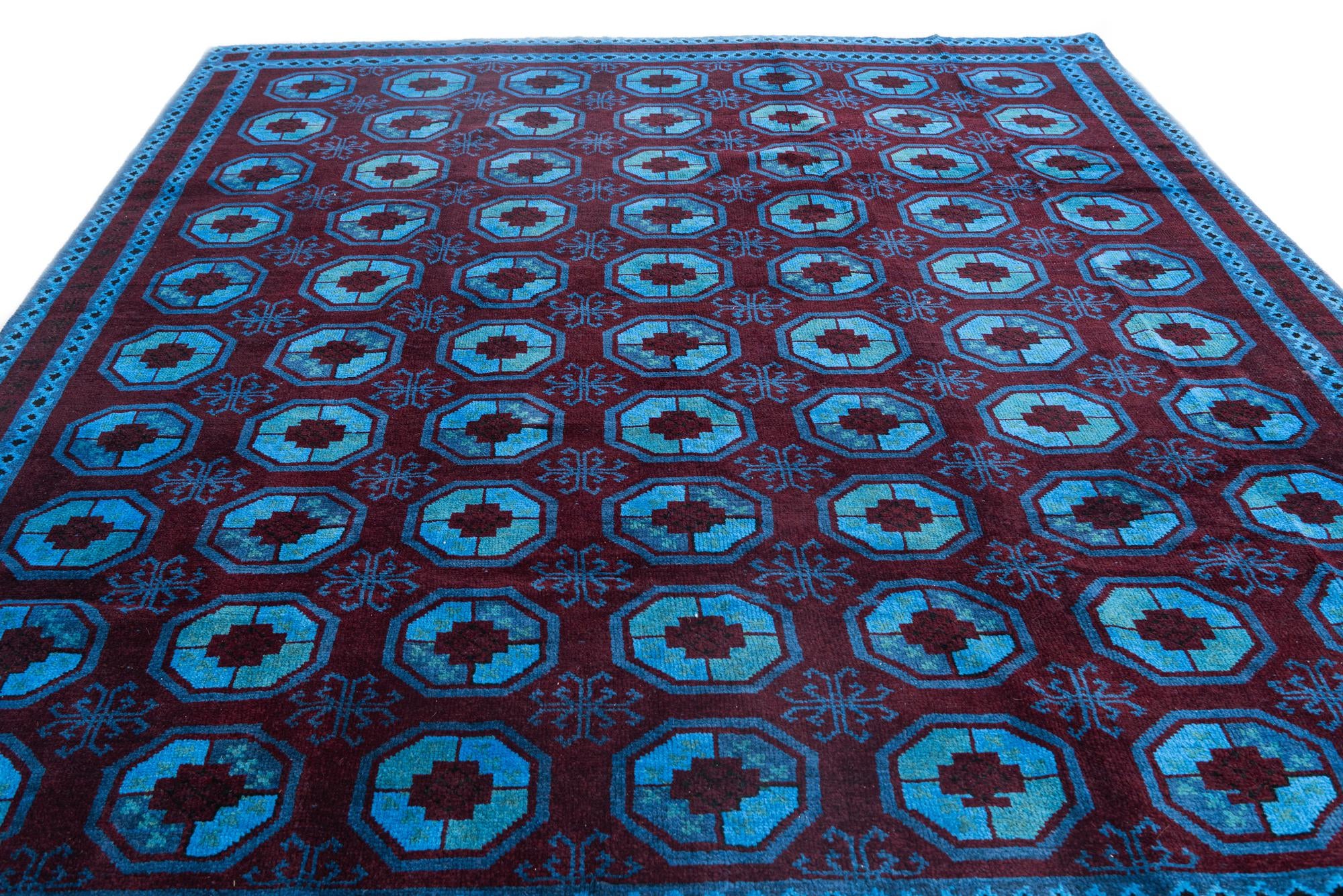 8' 2 x 10' 1 Hand Knotted Moroccan Wool Rug