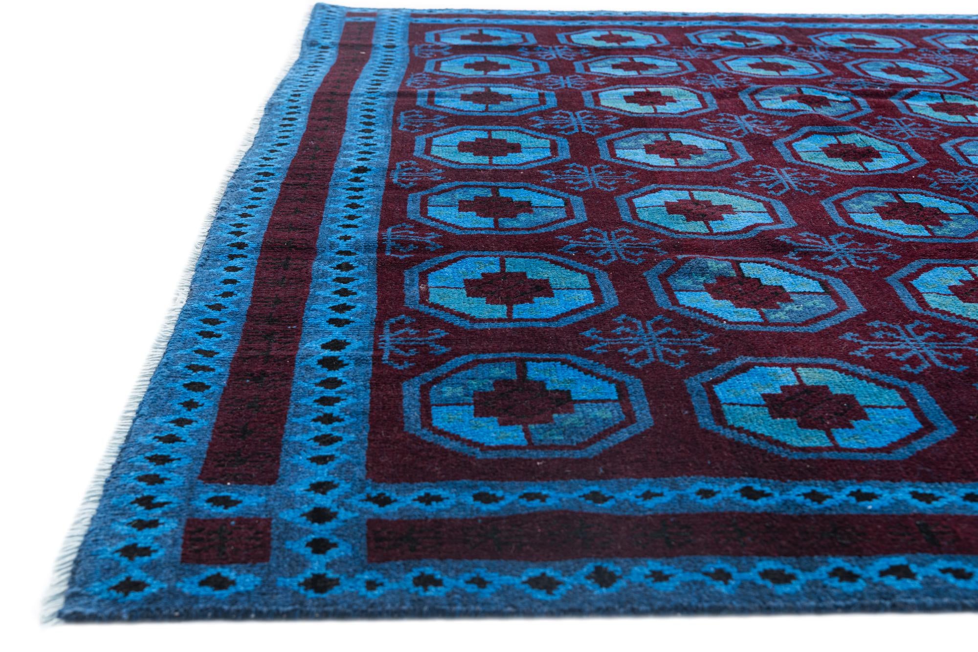8' 2 x 10' 1 Hand Knotted Moroccan Wool Rug