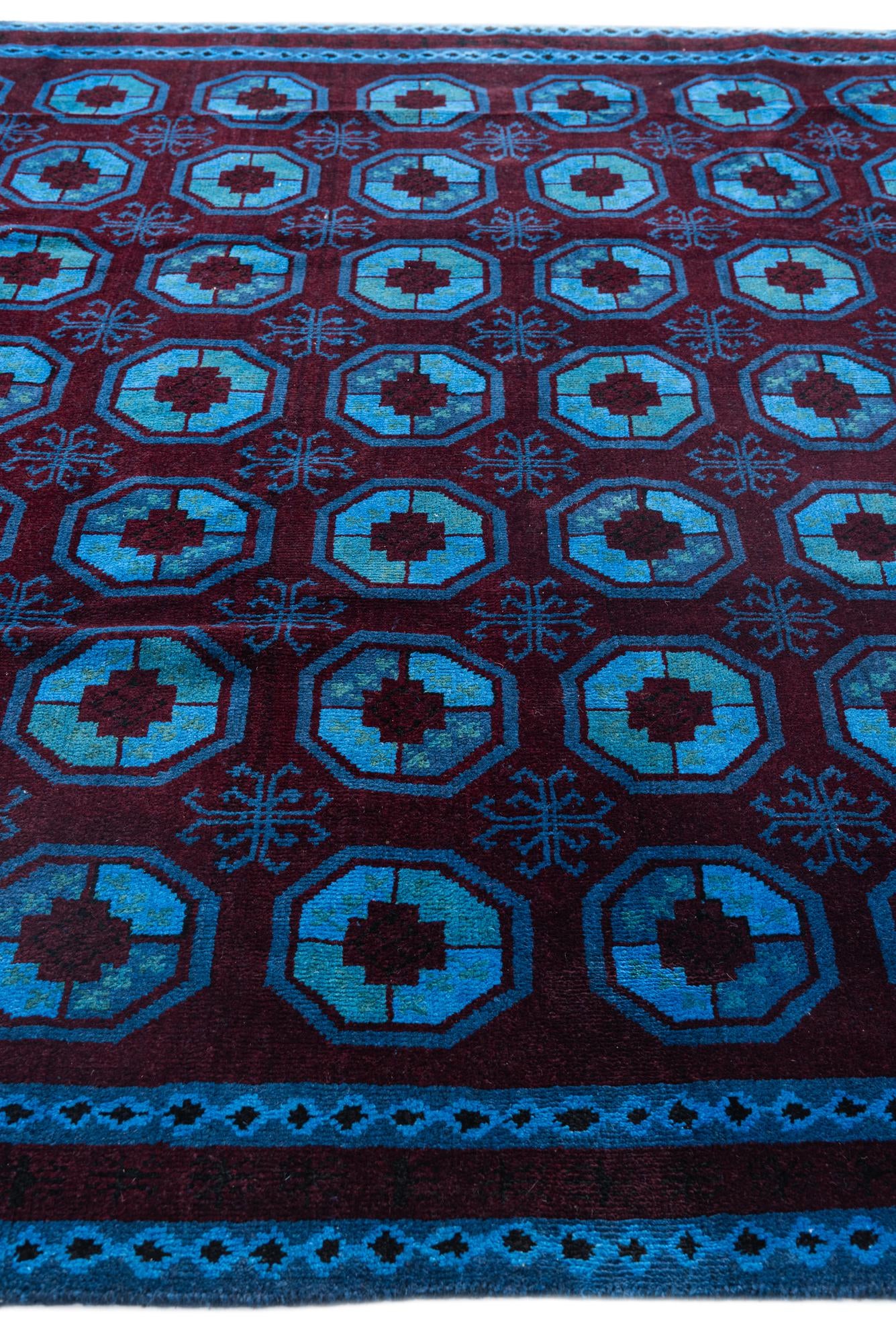 8' 2 x 10' 1 Hand Knotted Moroccan Wool Rug