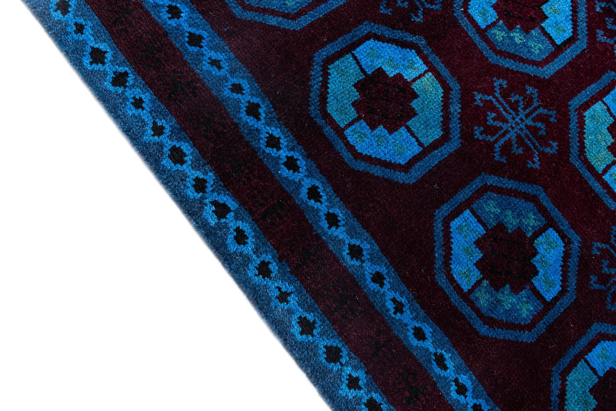 8' 2 x 10' 1 Hand Knotted Moroccan Wool Rug