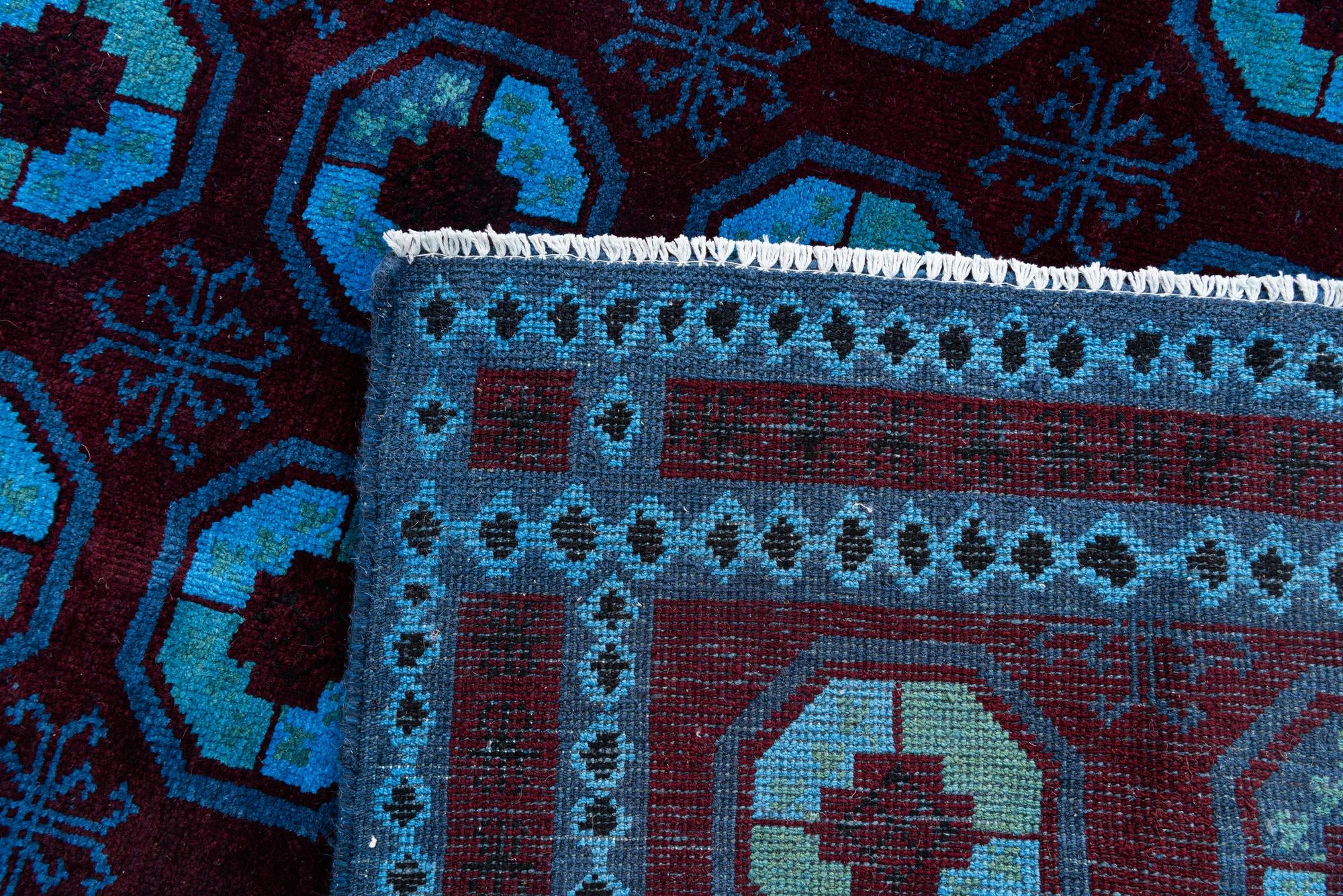 8' 2 x 10' 1 Hand Knotted Moroccan Wool Rug