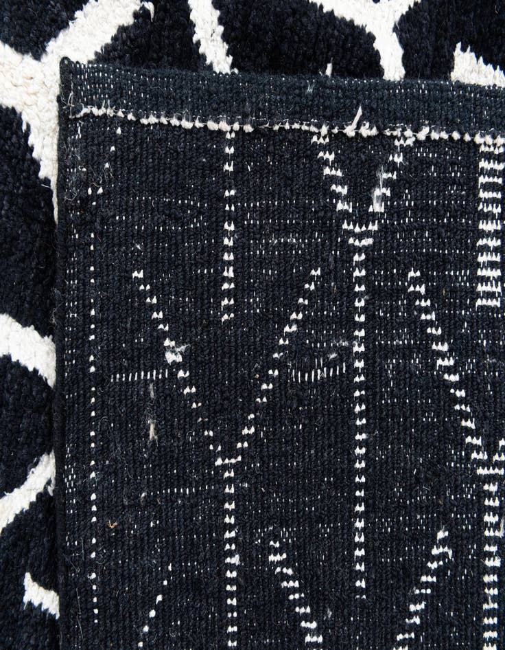 Detail image of 5' 10 x 8' 2  Hand Knotted Moroccan Wool Rug