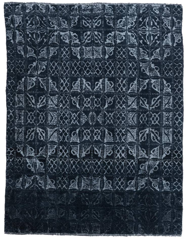 Detail image of 5' 10 x 9' Hand Knotted Moroccan Rug