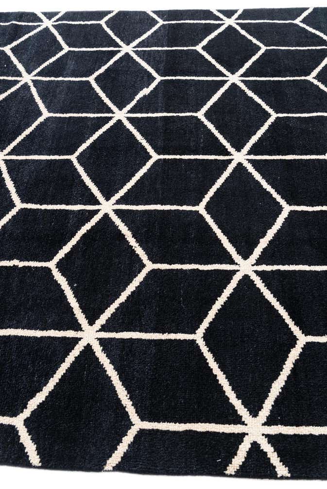 6' 8 x 10' 4 Hand Knotted Moroccan Wool Rug