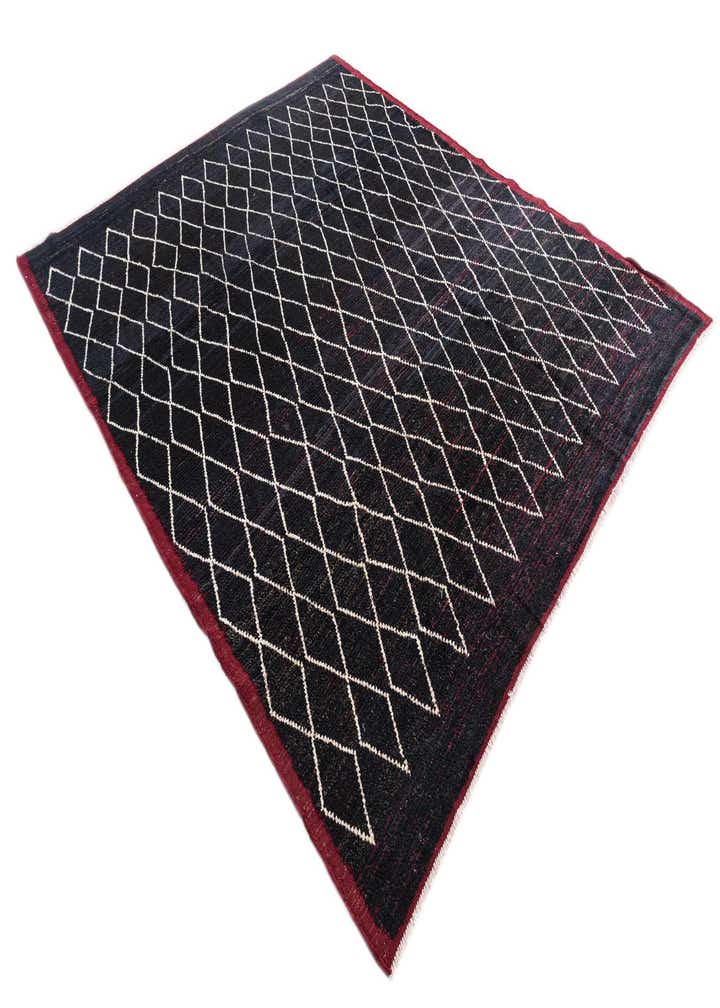 8' 7 x 10' 3 Hand Knotted Moroccan Wool Rug