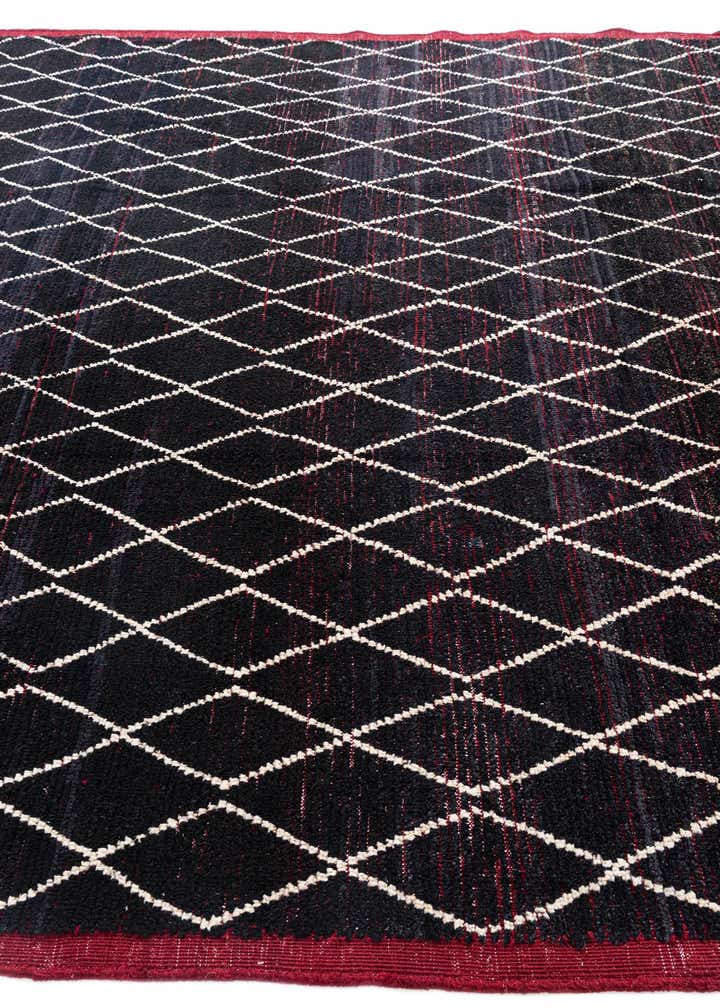 8' 7 x 10' 3 Hand Knotted Moroccan Wool Rug