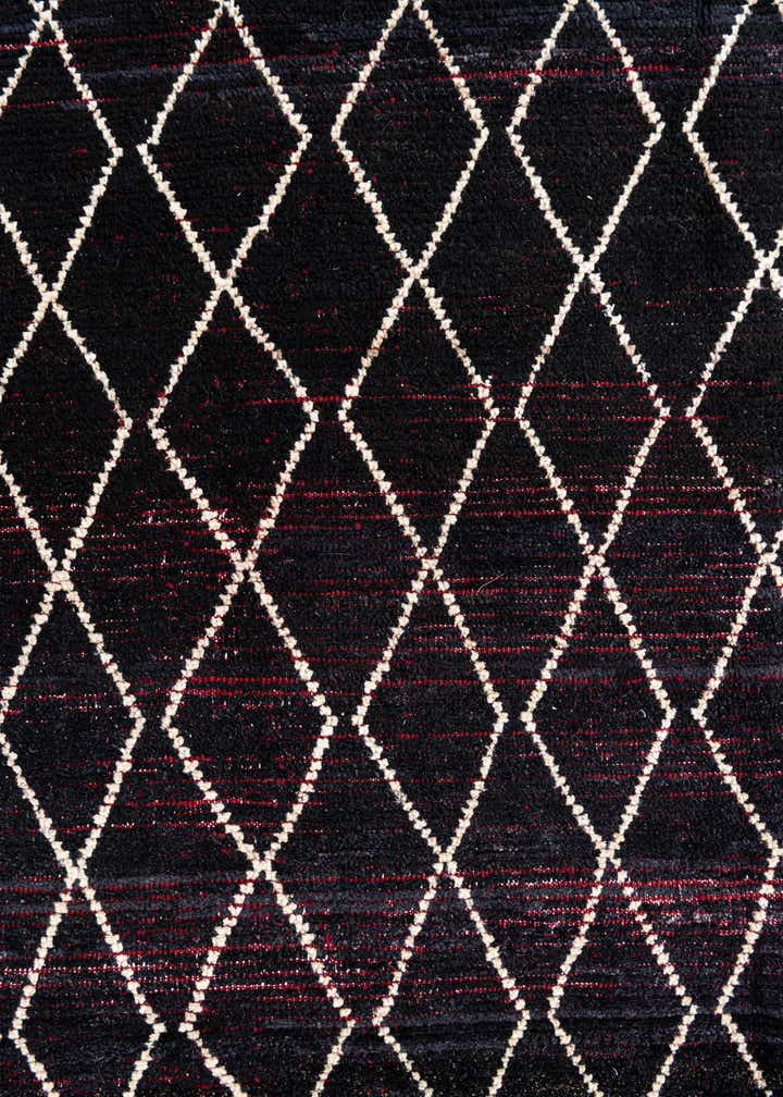 8' 7 x 10' 3 Hand Knotted Moroccan Wool Rug
