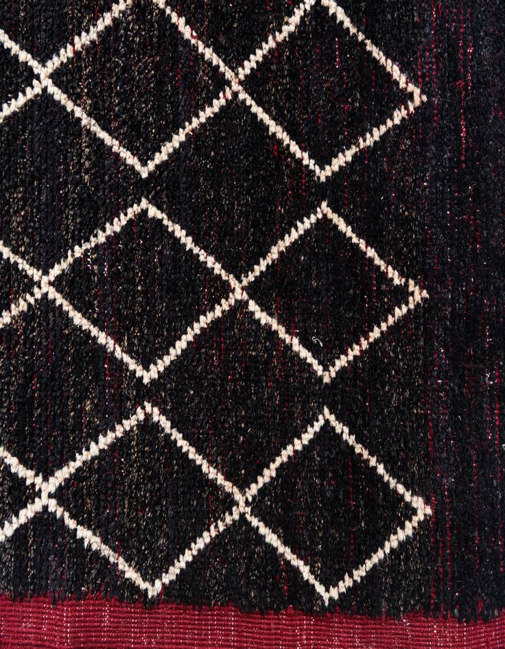 Detail image of 8' 7 x 10' 3  Hand Knotted Moroccan Wool Rug
