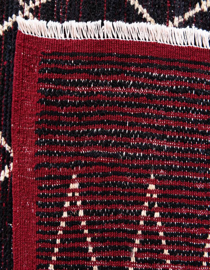 Detail image of 8' 7 x 10' 3  Hand Knotted Moroccan Wool Rug