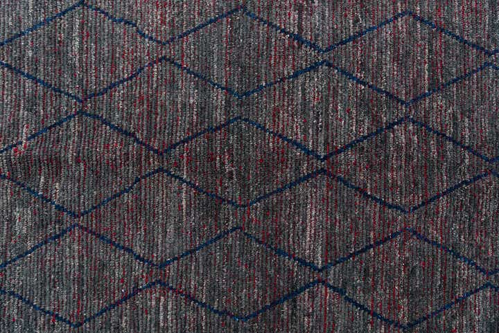 10' 4 x 14' 4 Hand Knotted Moroccan Wool Rug