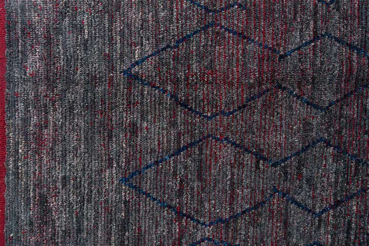 10' 4 x 14' 4 Hand Knotted Moroccan Wool Rug