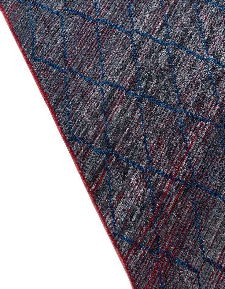 Detail image of 8' 5 x 10' 6  Hand Knotted Moroccan Wool Rug