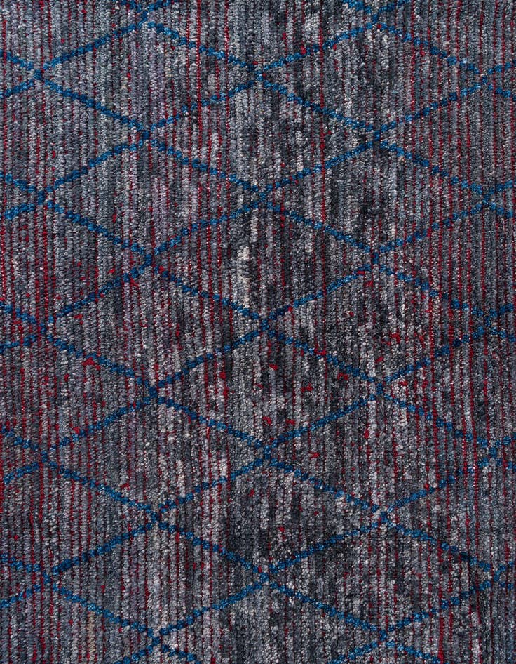 Detail image of 8' 5 x 10' 6  Hand Knotted Moroccan Wool Rug