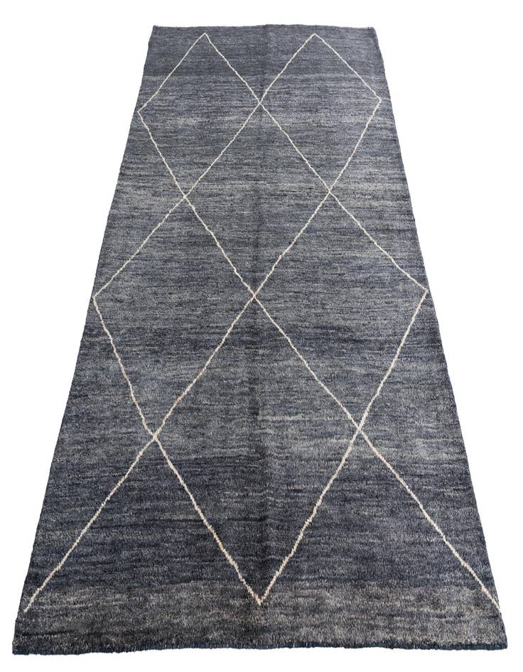 Detail image of 5' 9 x 8'  Hand Knotted Moroccan Wool Rug