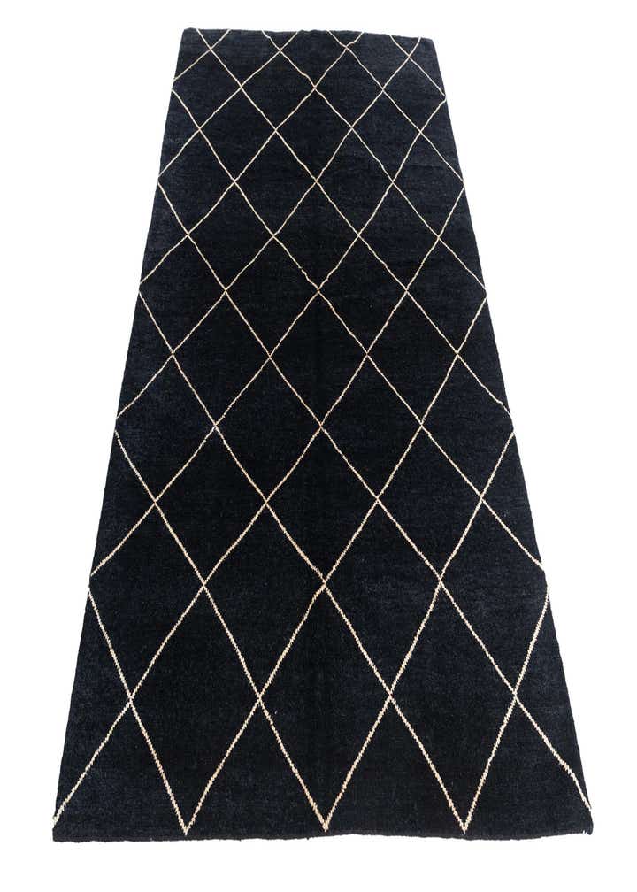 5' 7 x 8' 4 Hand Knotted Moroccan Wool Rug