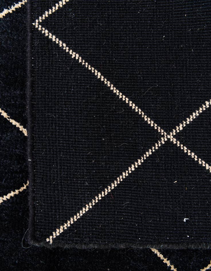 Detail image of 5' 7 x 8' 4  Hand Knotted Moroccan Wool Rug