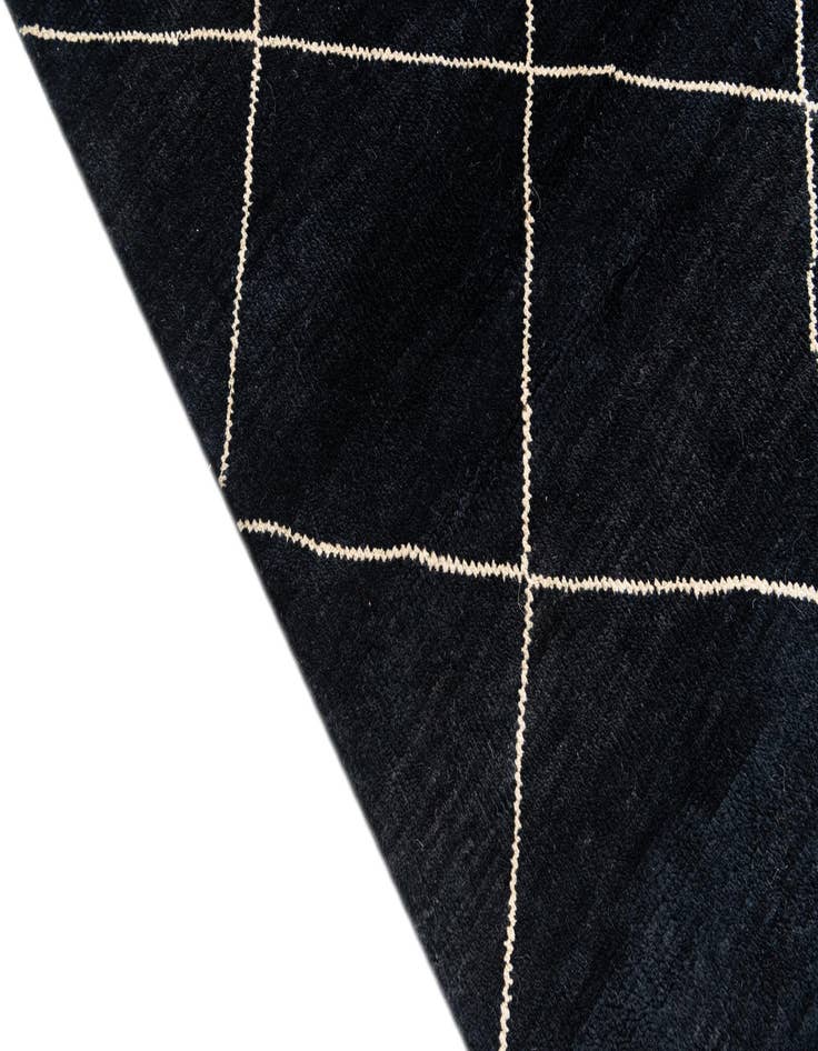 Detail image of 5' 7 x 8' 3  Hand Knotted Moroccan Wool Rug