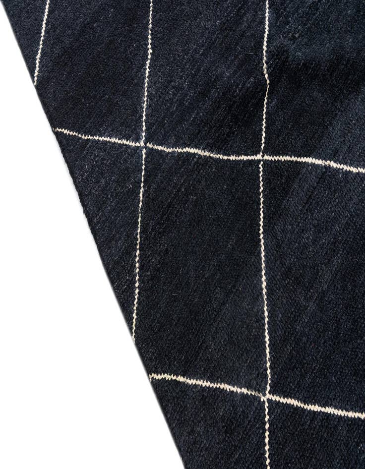 Detail image of 5' 8 x 8'  Hand Knotted Moroccan Wool Rug