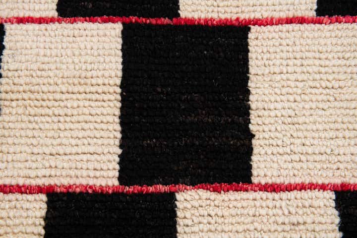 5' 2 x 8' Hand Knotted Moroccan Wool Rug