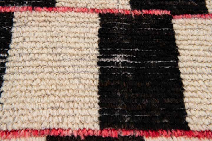 5' 2 x 8' Hand Knotted Moroccan Wool Rug