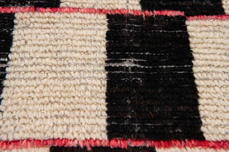 Detail image of 5' 2 x 8' Hand Knotted Moroccan Wool Rug