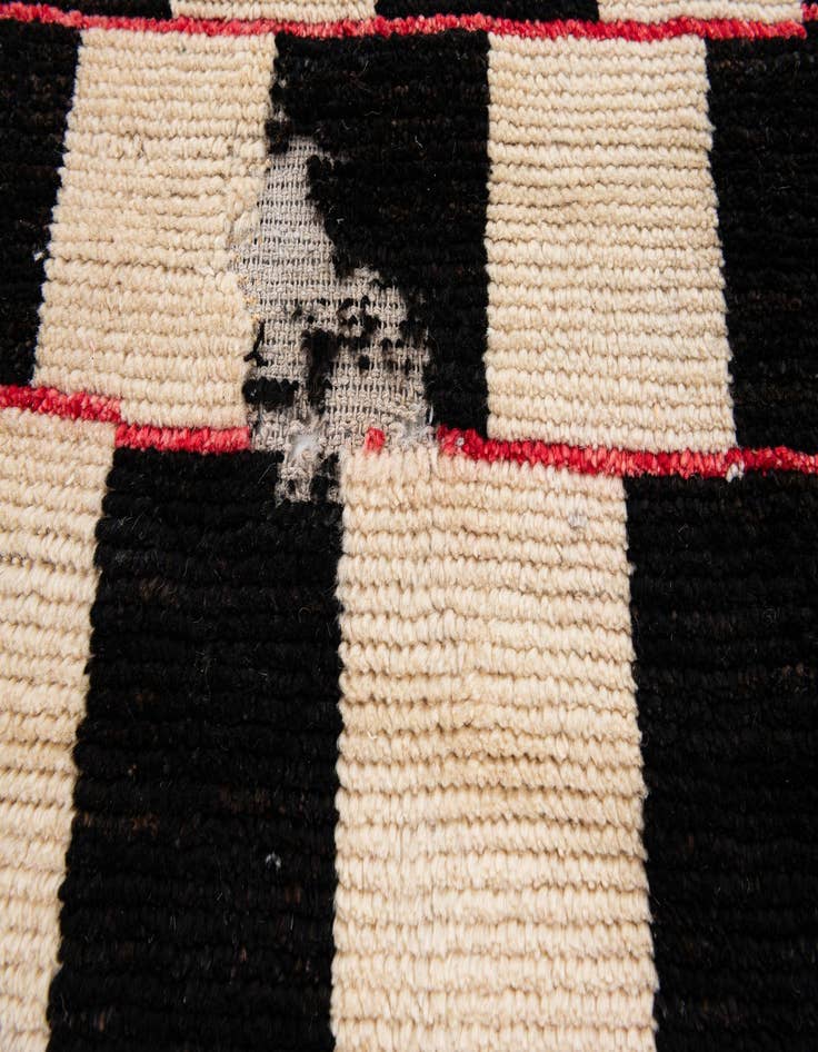 Detail image of 5' 2 x 8'  Hand Knotted Moroccan Wool Rug