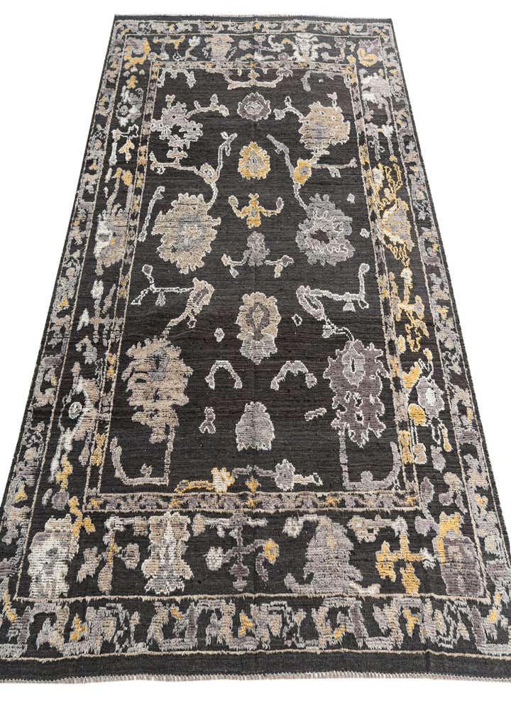 8' x 10' 3 Hand Knotted Moroccan Wool Rug